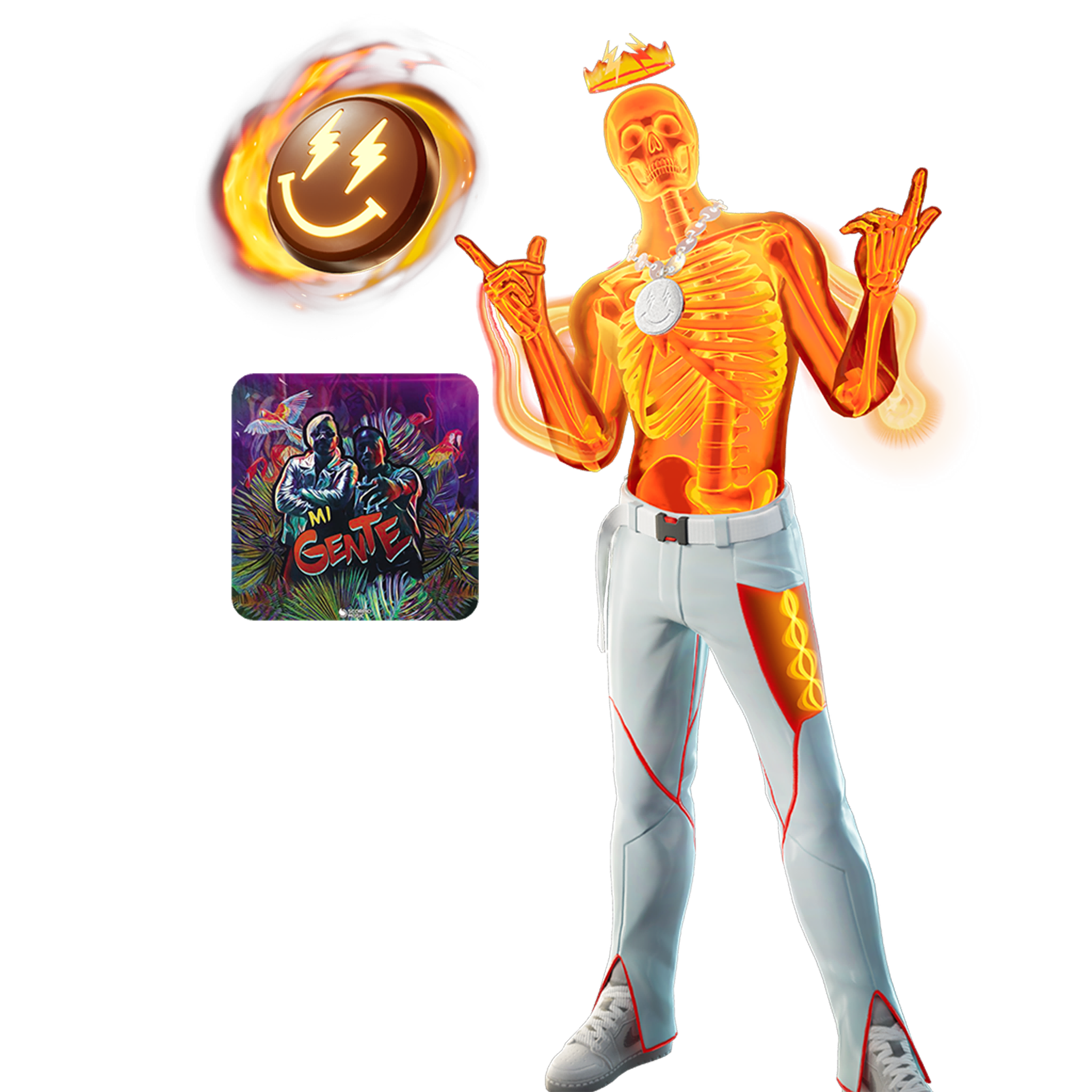 Inferno Skeleton Balvin Bundle