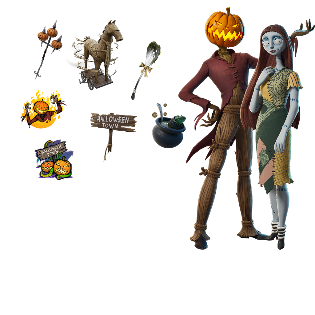 Pumpkin King & Sally Bundle