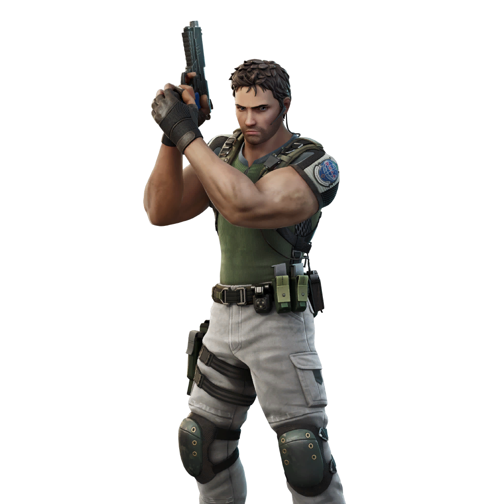 Chris Redfield + Green Herb
