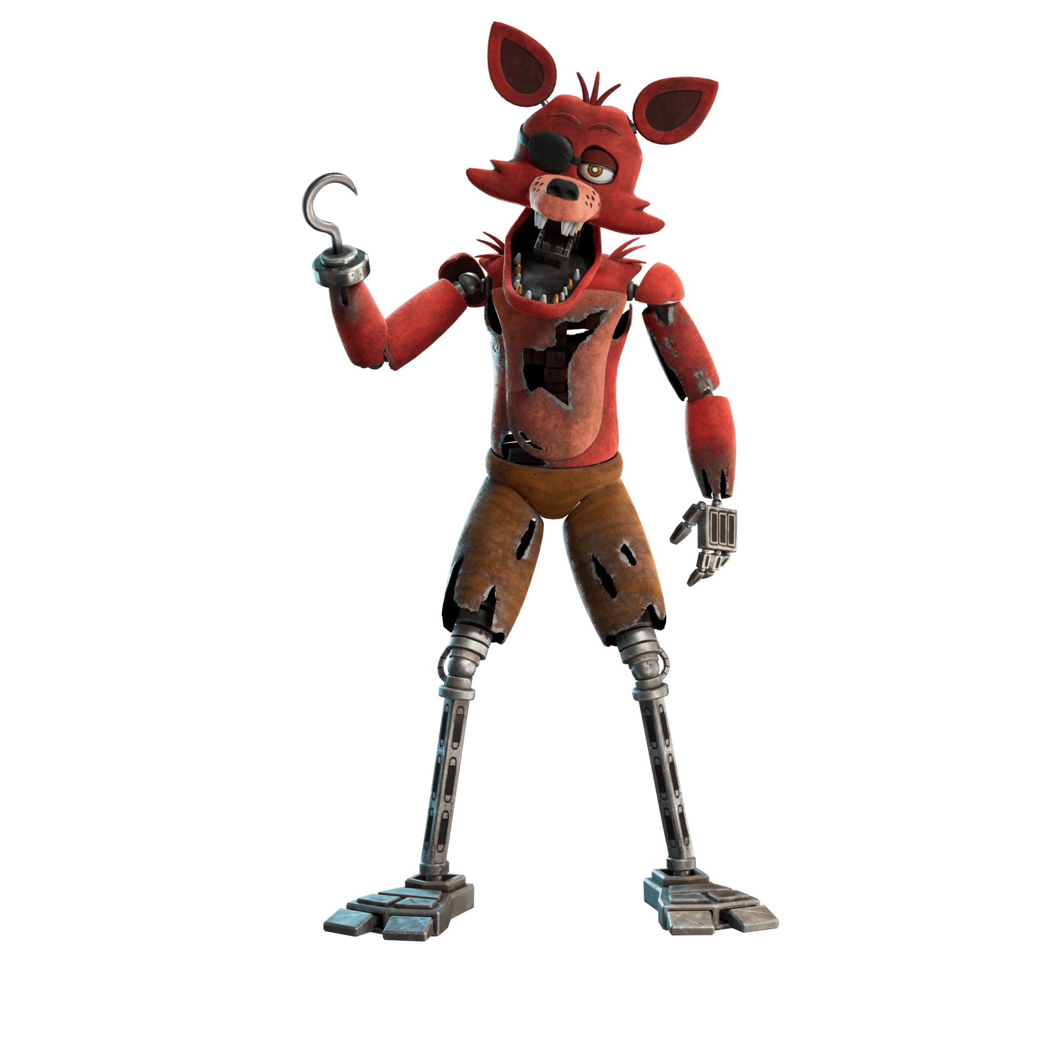 Foxy The Pirate + Foxy's Hook + Foxy's Side Stage