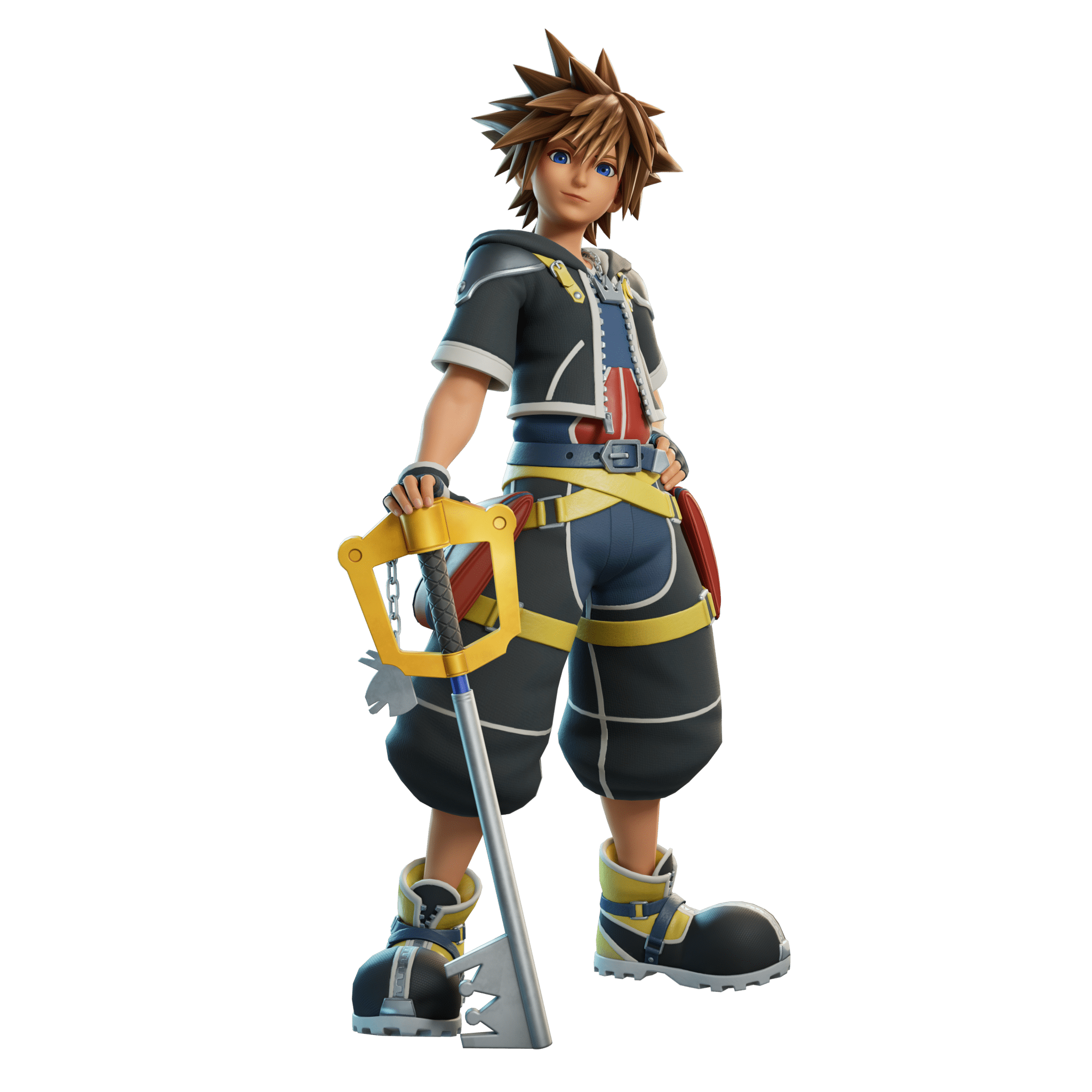 Sora + Keyblade + Keyblade Flourish